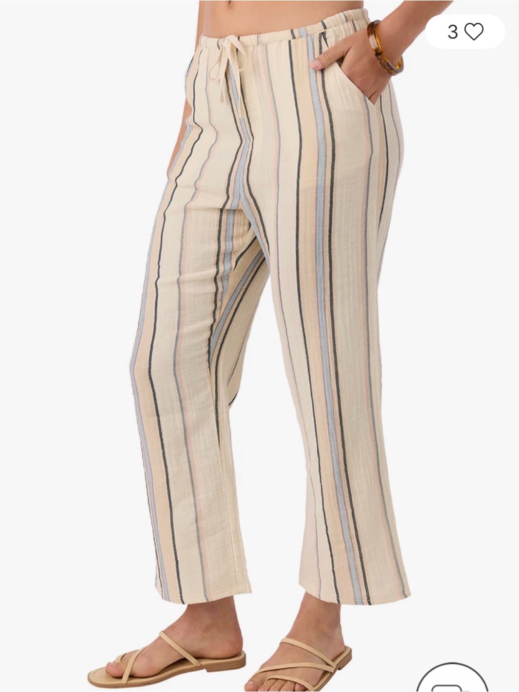 Oneill Brenda Striped Pants